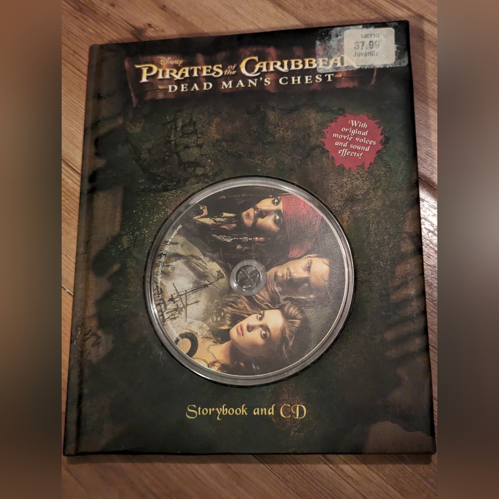Pirates Of The Caribbean Storybook and CD